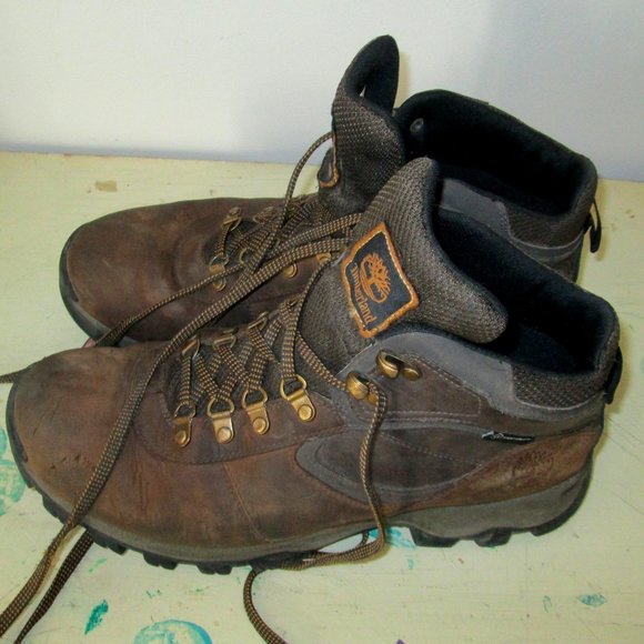 Timberland Mt. Maddsen Waterproof Hiking Boots Dark Brown 2730R mens size 11 main image 4